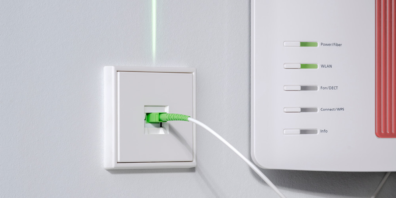 Die neuen Glasfaser-Anschlussdosen bei Roberger Elektro & IT-Technologie GmbH in Frankfurt am Main
