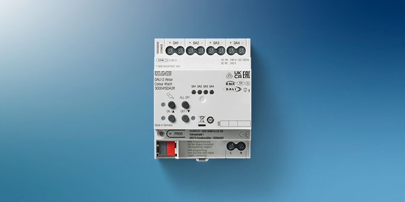 KNX DALI 2 Gateway Colour bei Roberger Elektro & IT-Technologie GmbH in Frankfurt am Main